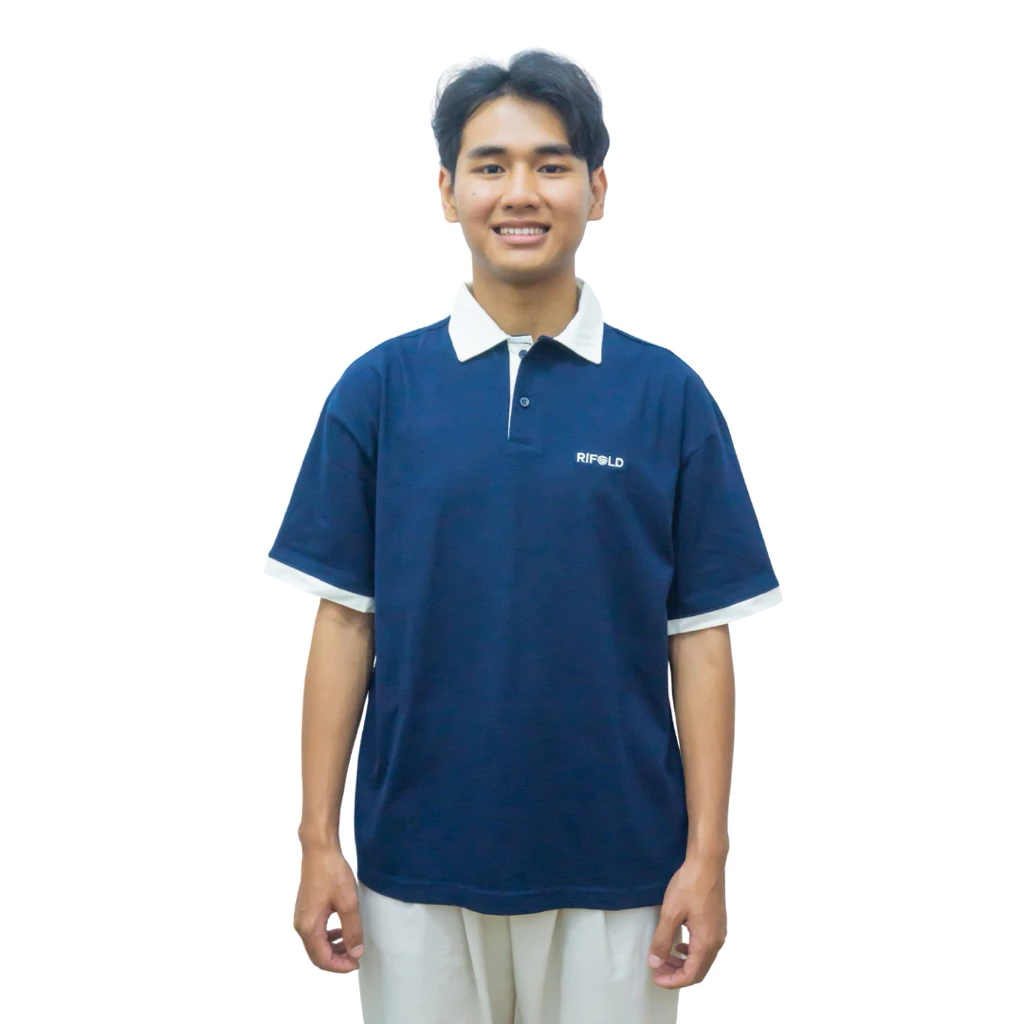Polo tonepop navy waves